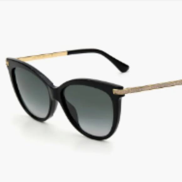 Jimmy Choo Axel 56mm Cat Eye Sunglasses black - Picture 2 of 16